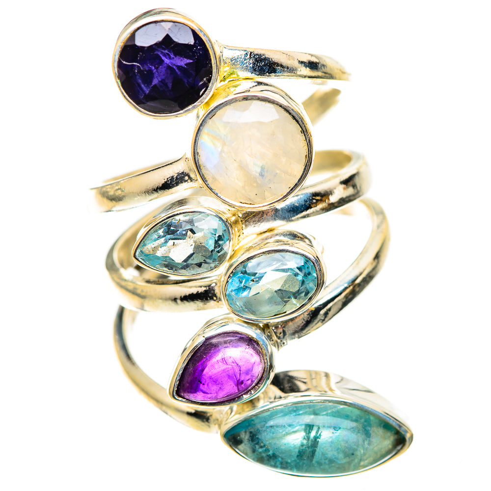 Aquamarine Rings handcrafted by Anasilvercos - RING125618 - Photo 2