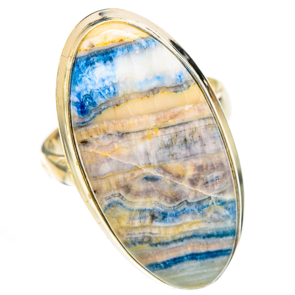 Blue Scheelite Rings handcrafted by Anasilvercos - RING125643 - Photo 2