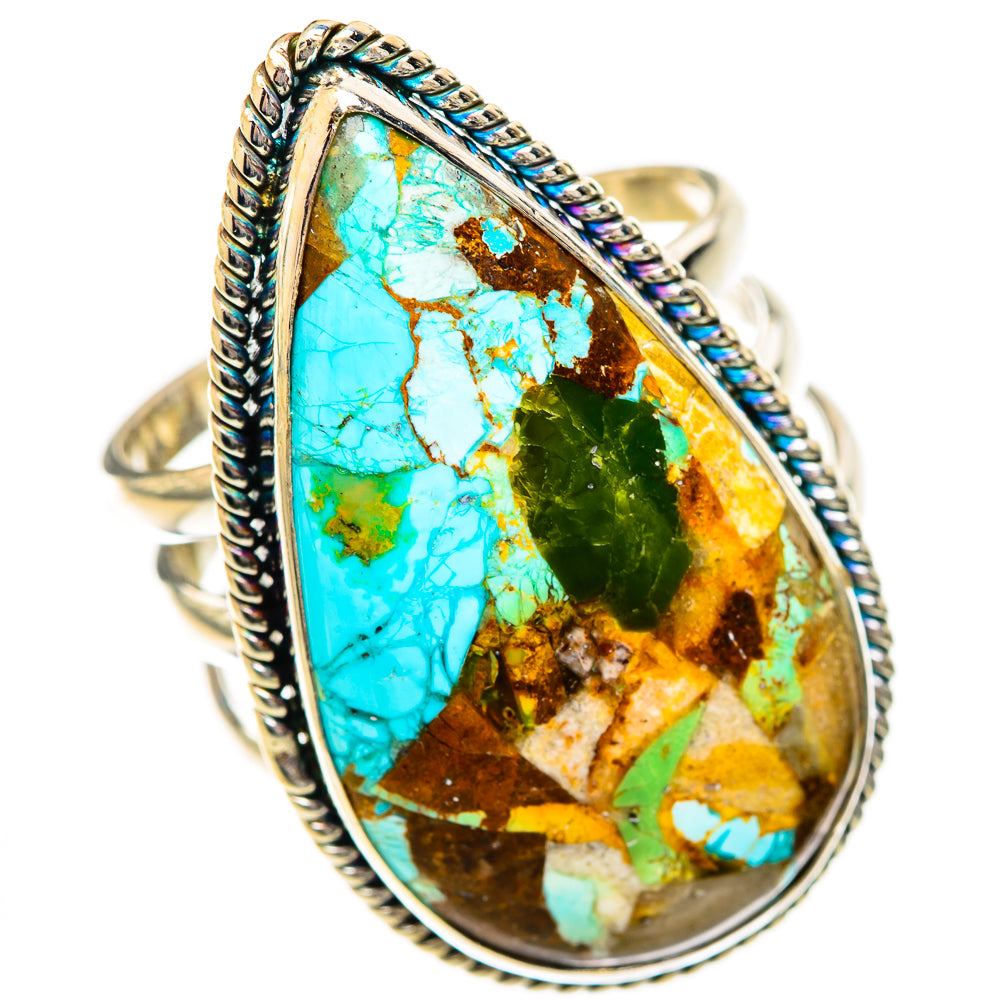 Chrysocolla Rings handcrafted by Anasilvercos - RING125649 - Photo 2