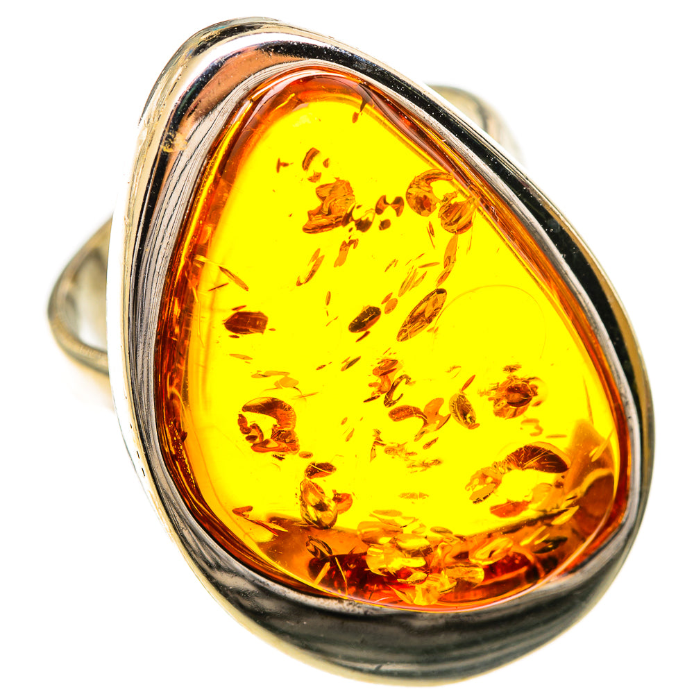 Baltic Amber Rings handcrafted by Anasilvercos - RING125686 - Photo 2