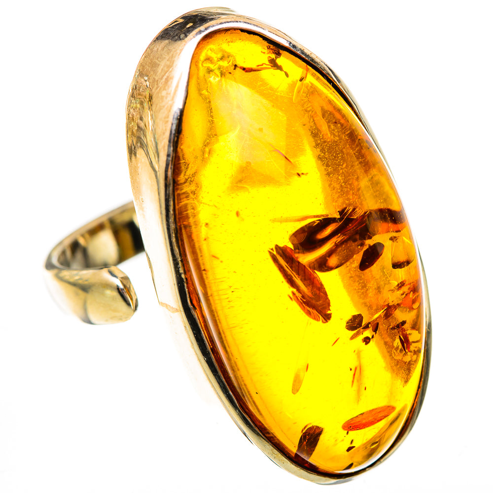 Baltic Amber Rings handcrafted by Anasilvercos - RING125690 - Photo 2