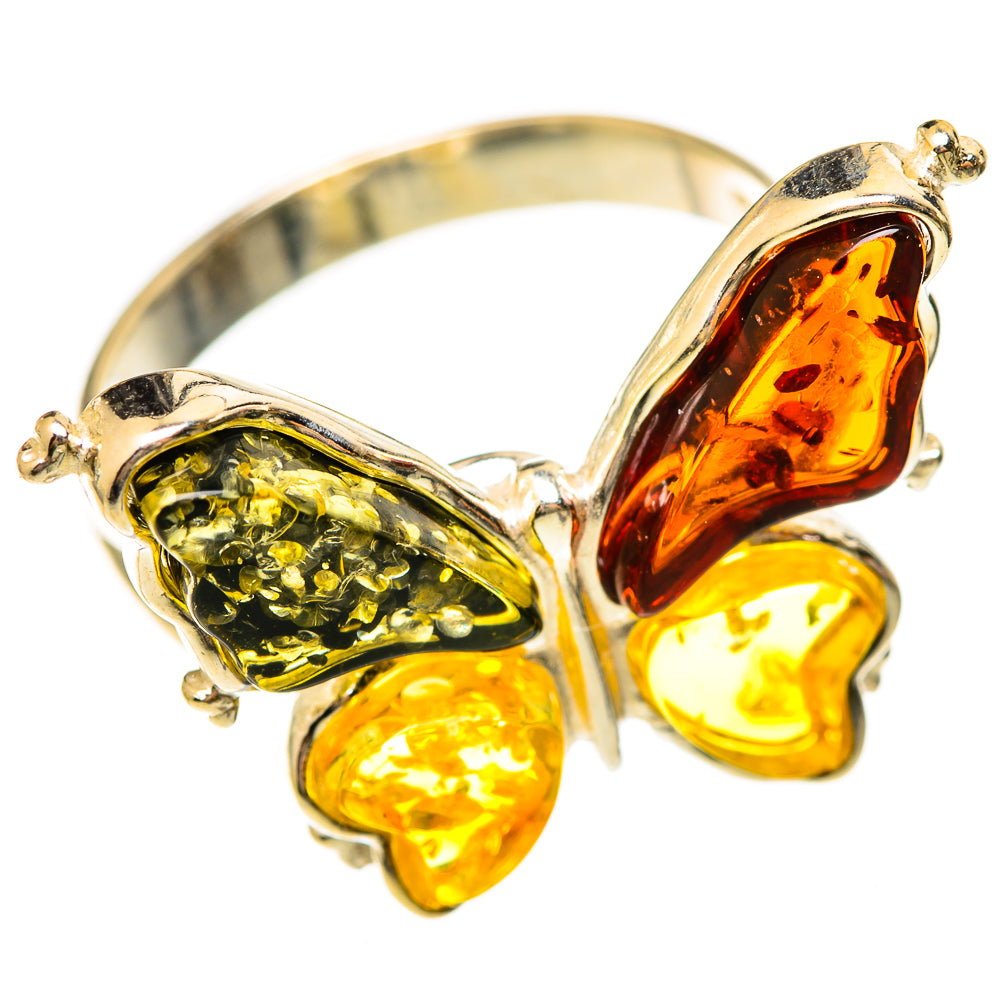 Baltic Amber Rings handcrafted by Anasilvercos - RING125697 - Photo 2