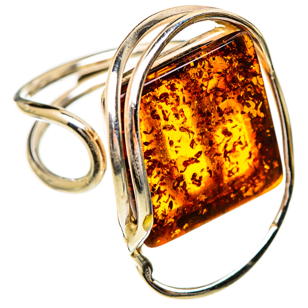 Baltic Amber Rings handcrafted by Anasilvercos - RING125721 - Photo 2