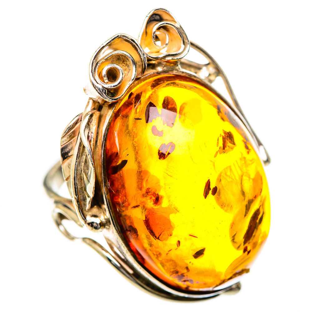 Baltic Amber Rings handcrafted by Anasilvercos - RING125731 - Photo 2