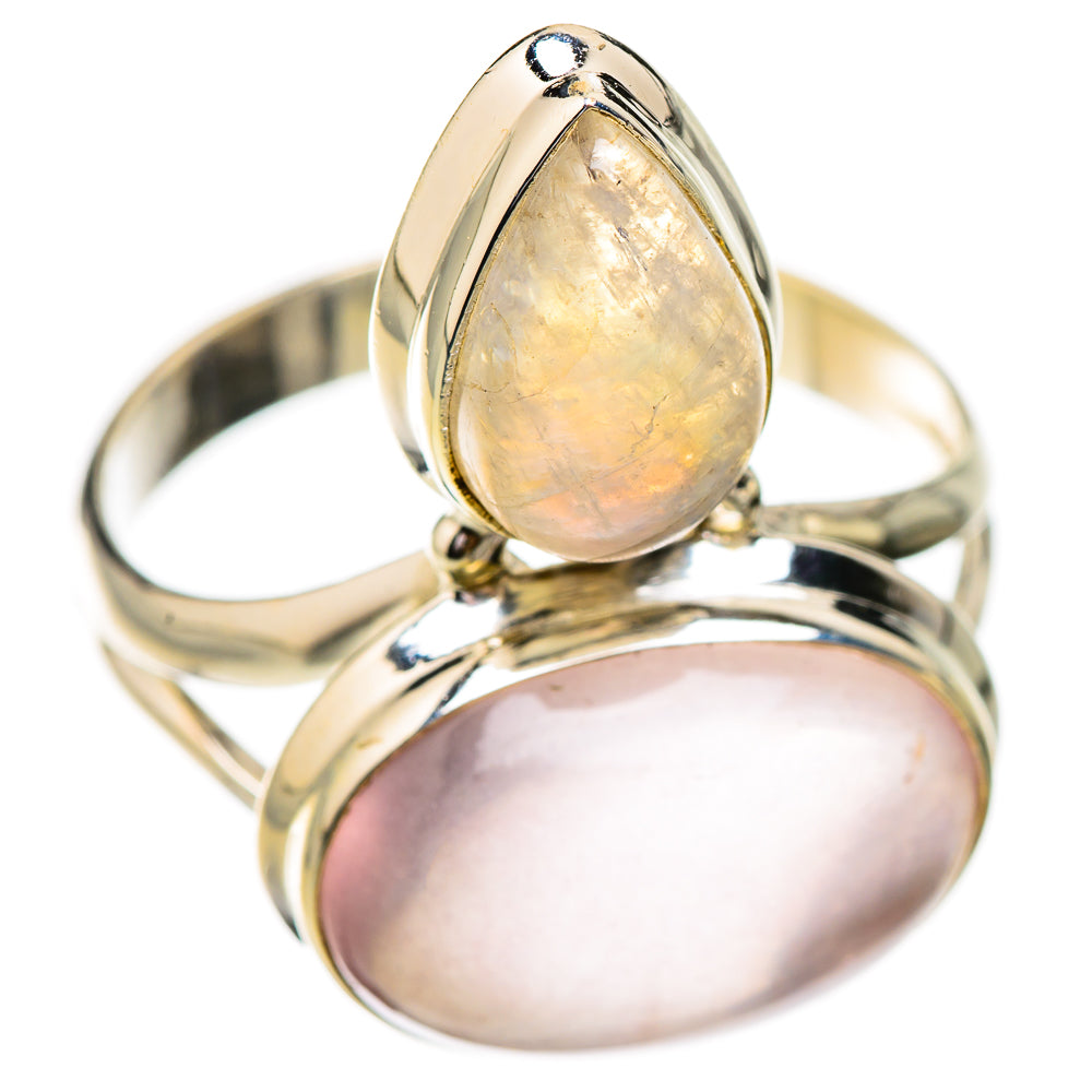 Rose Quartz Rings handcrafted by Anasilvercos - RING125802 - Photo 2
