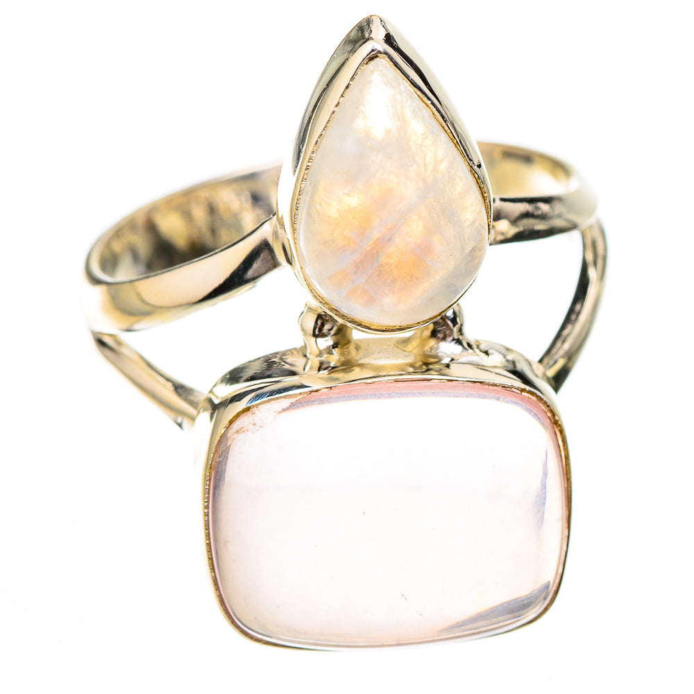 Rose Quartz Rings handcrafted by Anasilvercos - RING125803 - Photo 2