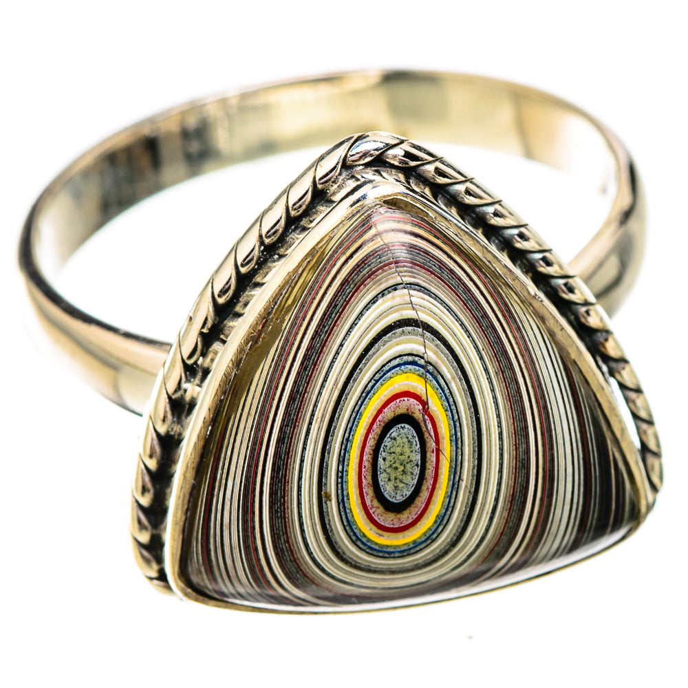 Fordite Rings handcrafted by Anasilvercos - RING125839 - Photo 2