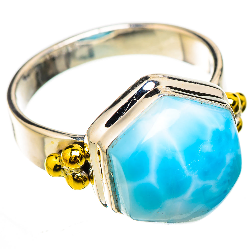 Larimar Rings handcrafted by Anasilvercos - RING125848 - Photo 2