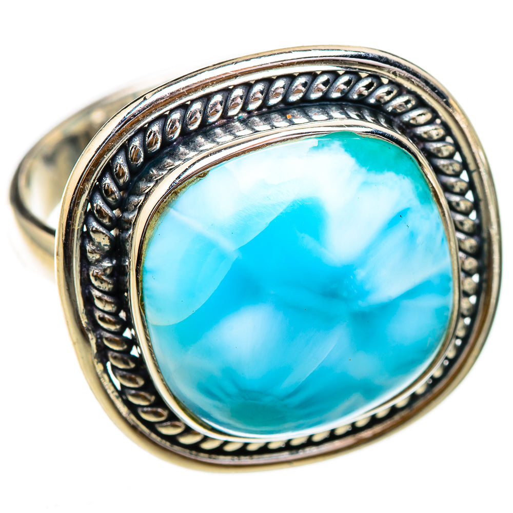 Larimar Rings handcrafted by Anasilvercos - RING125851 - Photo 2