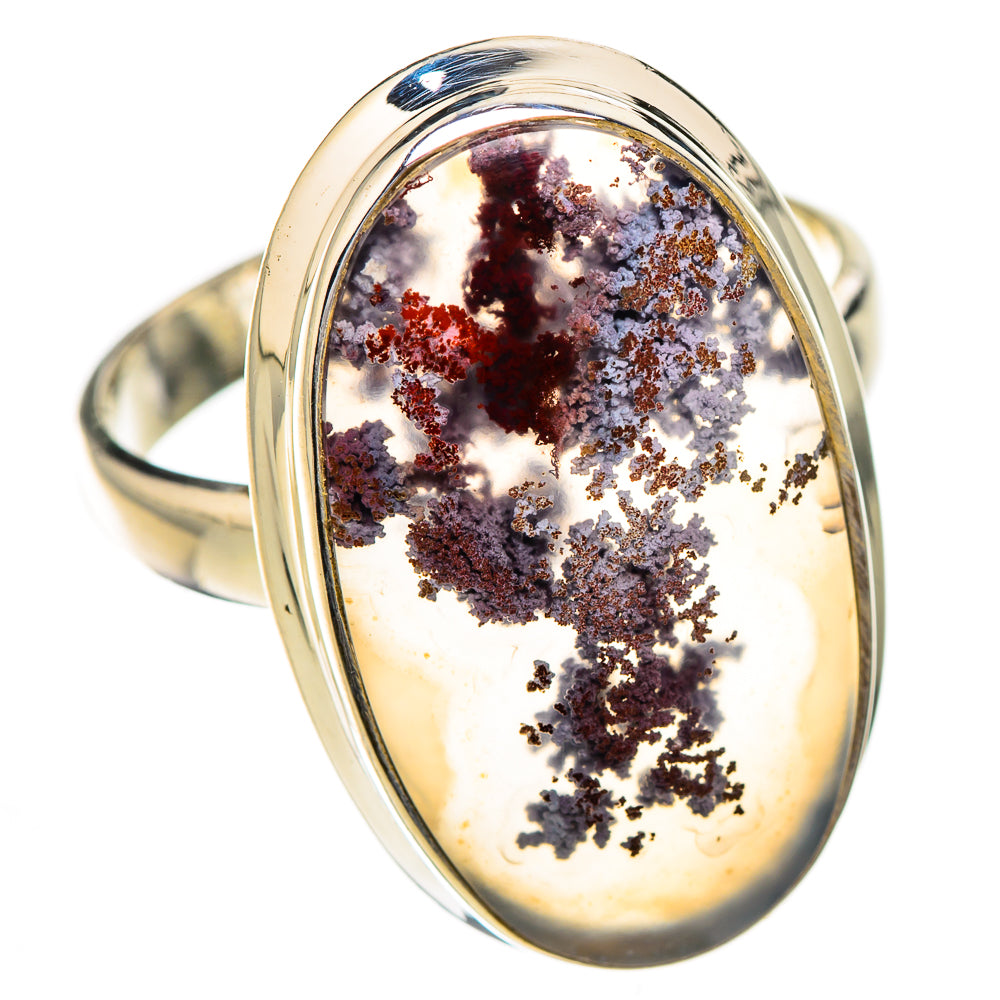 Indonesian Plume Agate Rings handcrafted by Anasilvercos - RING125855 - Photo 2