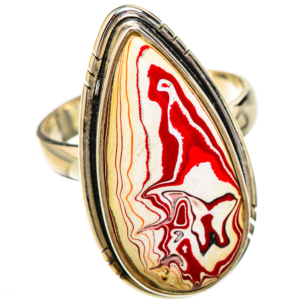 Fordite Rings handcrafted by Anasilvercos - RING125858 - Photo 2