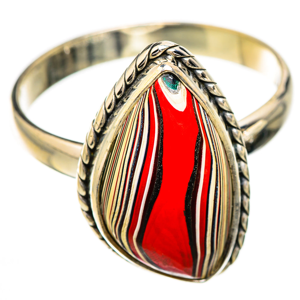 Fordite Rings handcrafted by Anasilvercos - RING125872 - Photo 2