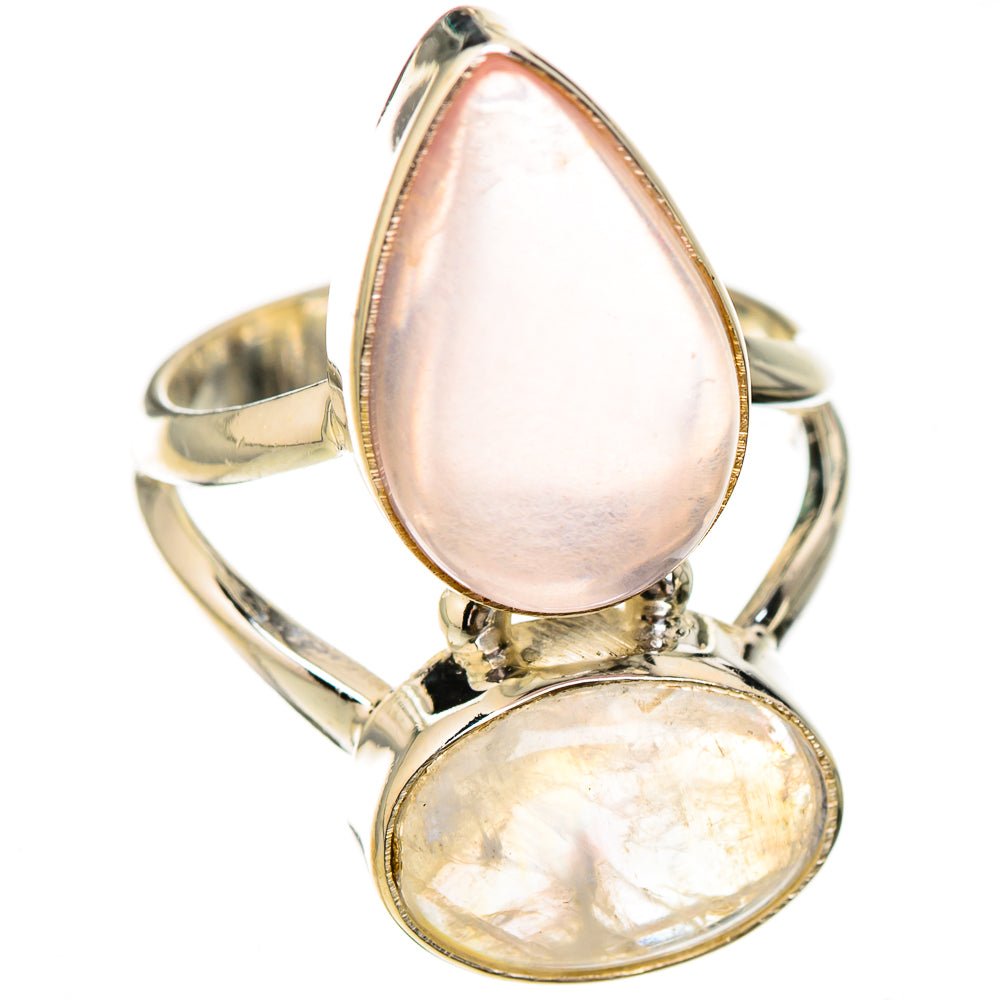 Rose Quartz Rings handcrafted by Anasilvercos - RING125884 - Photo 2