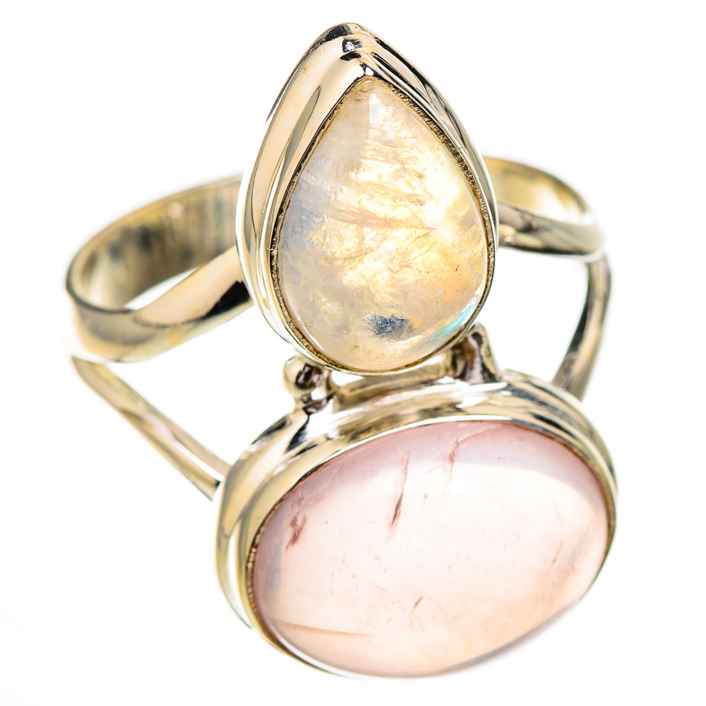 Rose Quartz Rings handcrafted by Anasilvercos - RING125885 - Photo 2