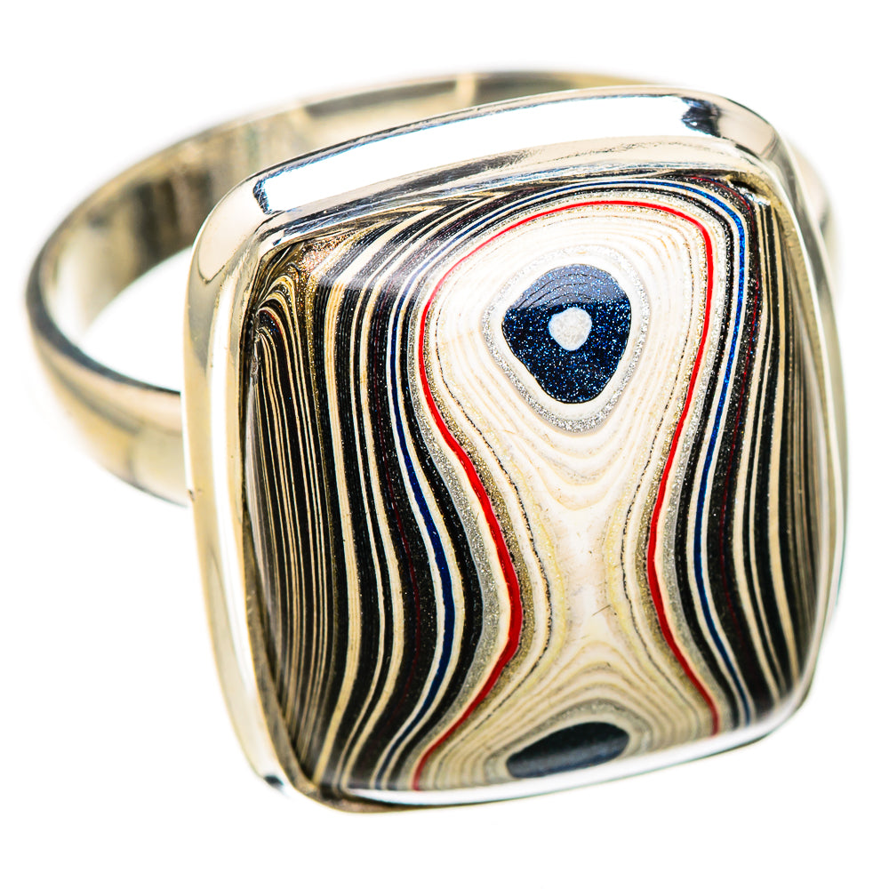 Fordite Rings handcrafted by Anasilvercos - RING125888 - Photo 2