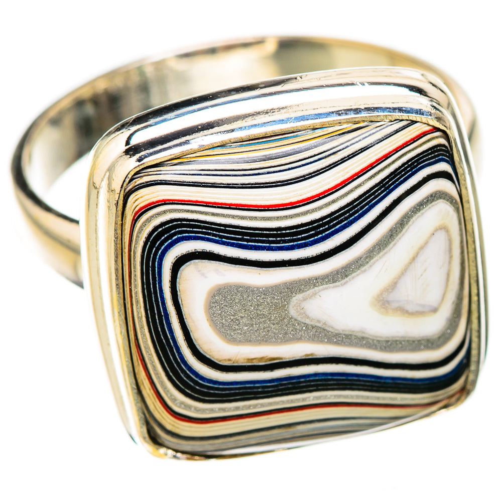 Fordite Rings handcrafted by Anasilvercos - RING125933 - Photo 2