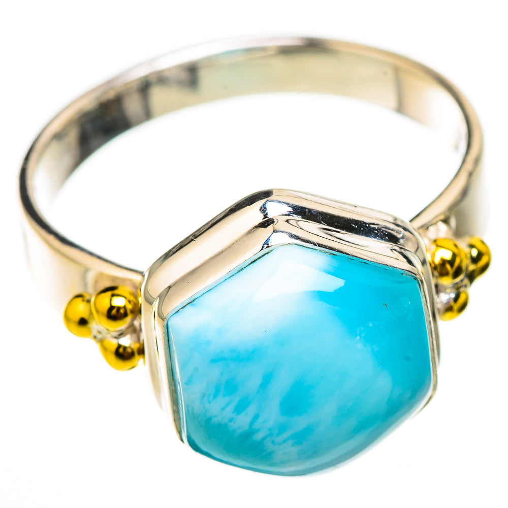 Larimar Rings handcrafted by Anasilvercos - RING125968 - Photo 2