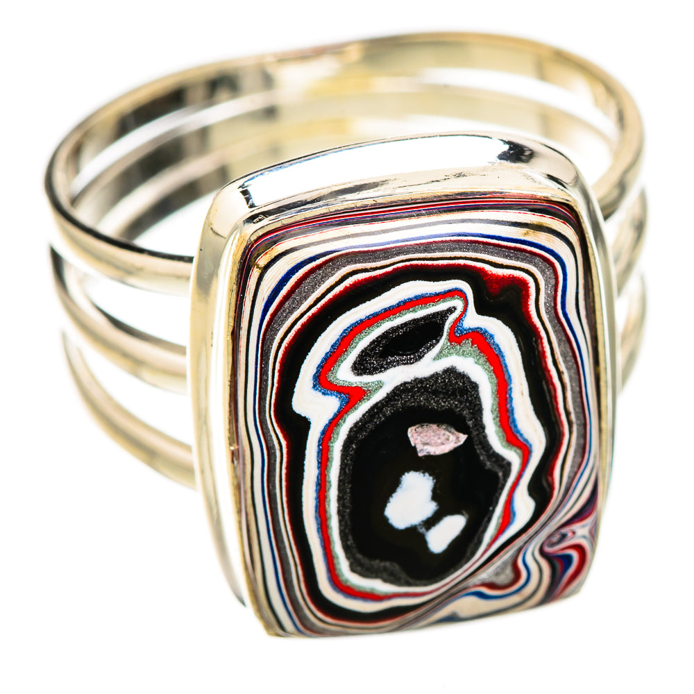 Fordite Rings handcrafted by Anasilvercos - RING125986 - Photo 2