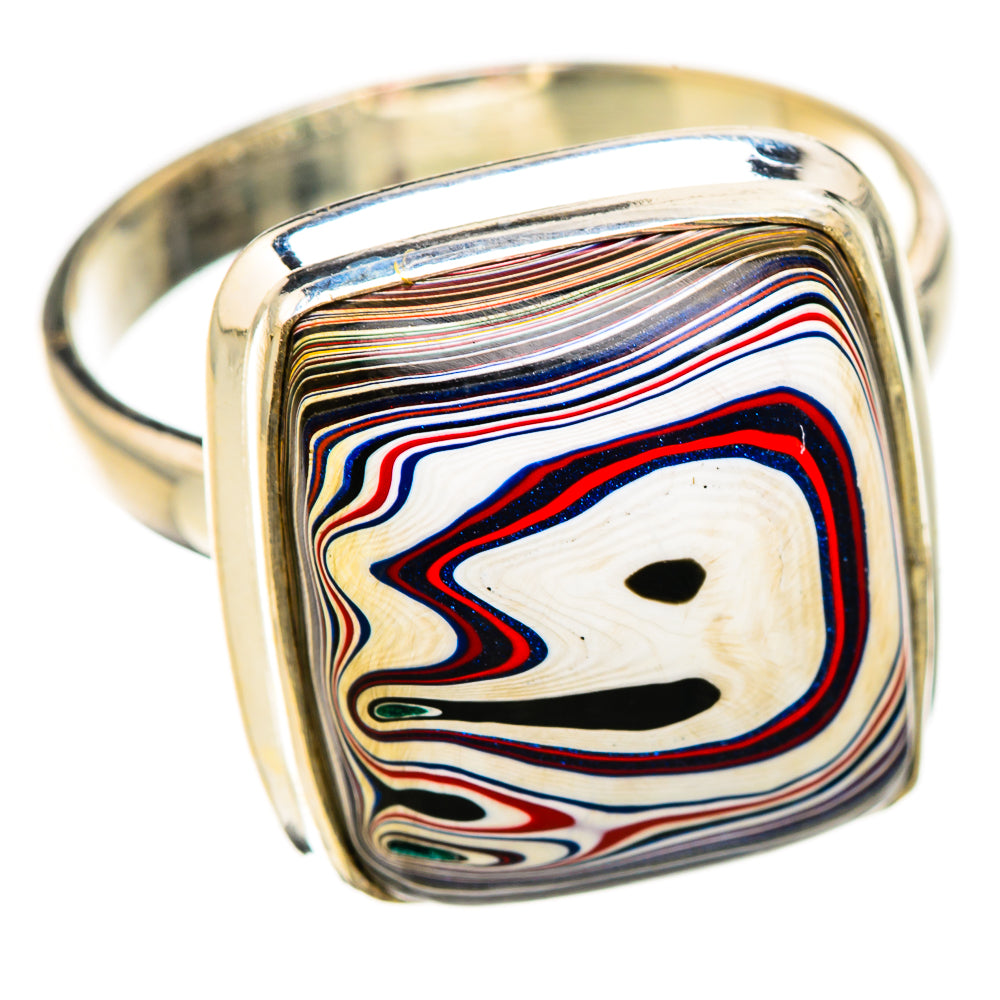 Fordite Rings handcrafted by Anasilvercos - RING125990 - Photo 2
