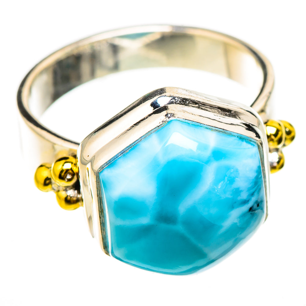 Larimar Rings handcrafted by Anasilvercos - RING125999 - Photo 2