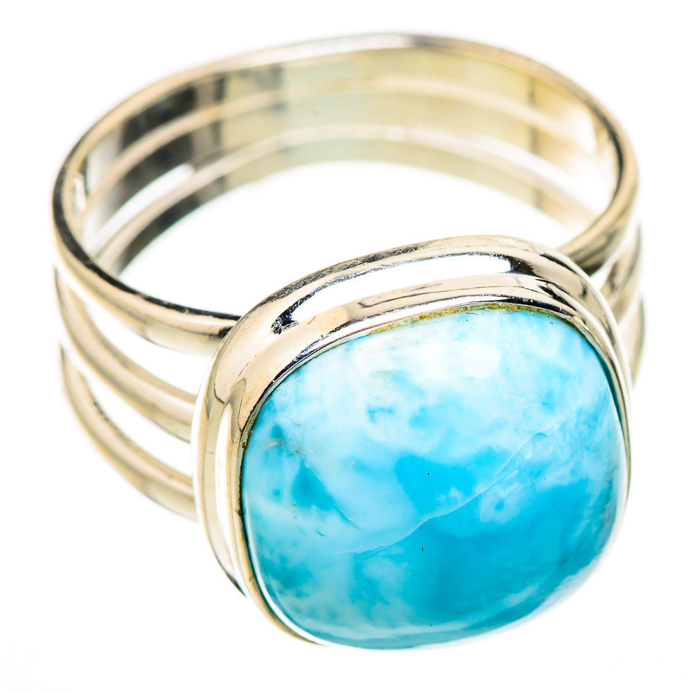 Larimar Rings handcrafted by Anasilvercos - RING126002 - Photo 2