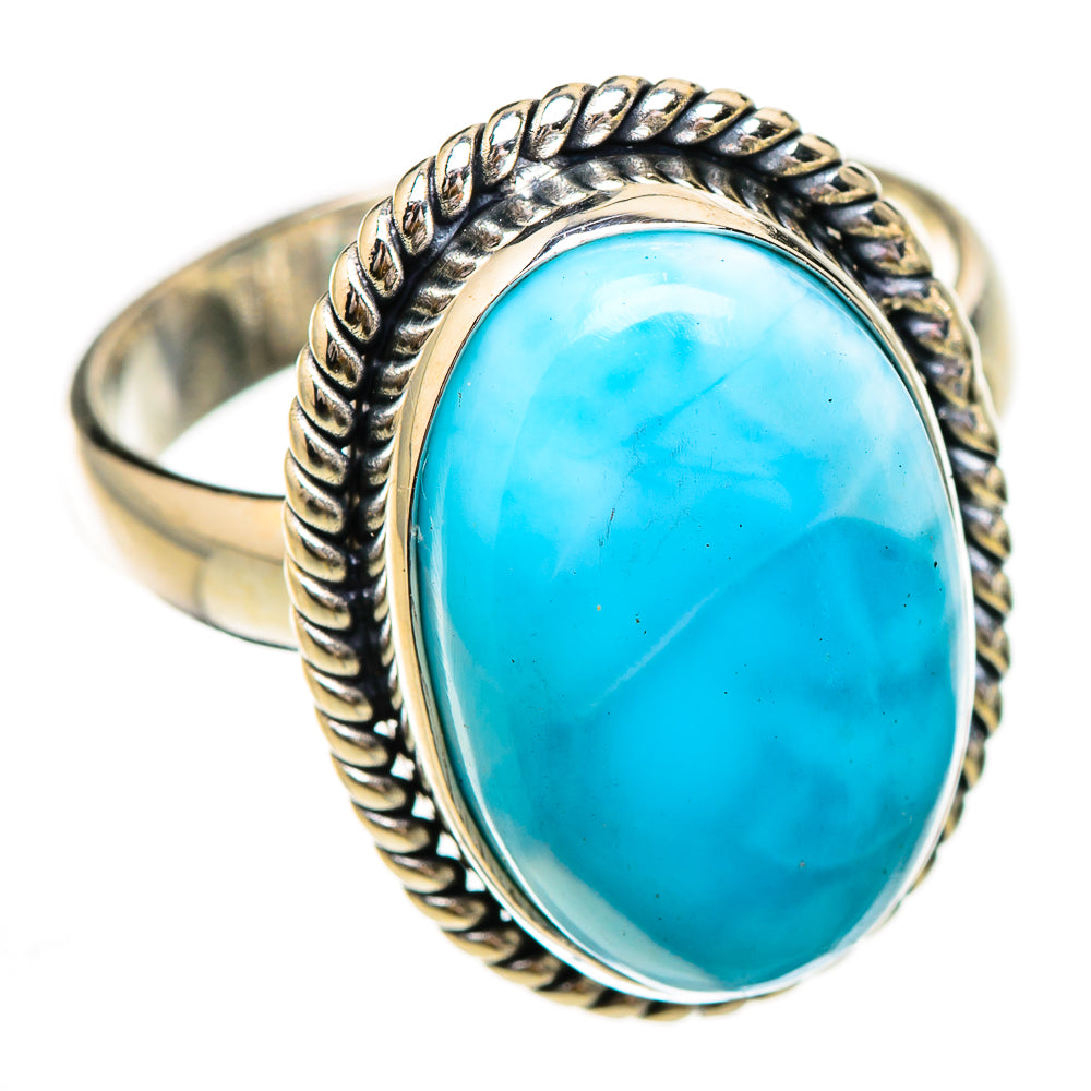 Larimar Rings handcrafted by Anasilvercos - RING126005 - Photo 2