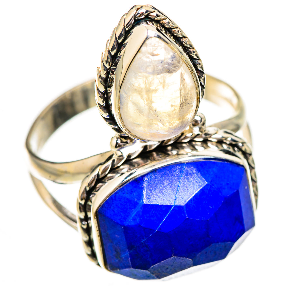 Lapis Lazuli Rings handcrafted by Anasilvercos - RING126027 - Photo 2