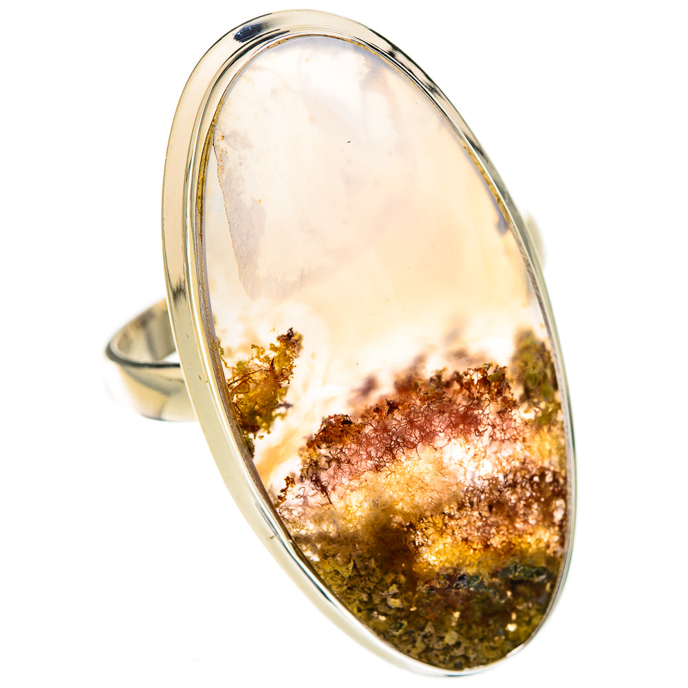 Indonesian Plume Agate Rings handcrafted by Anasilvercos - RING126034 - Photo 2