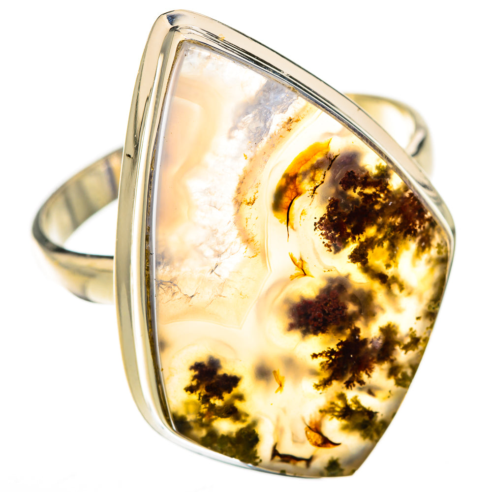 Indonesian Plume Agate Rings handcrafted by Anasilvercos - RING126061 - Photo 2