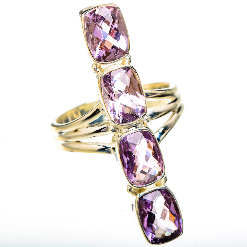 Amethyst Rings handcrafted by Anasilvercos - RING126065 - Photo 2