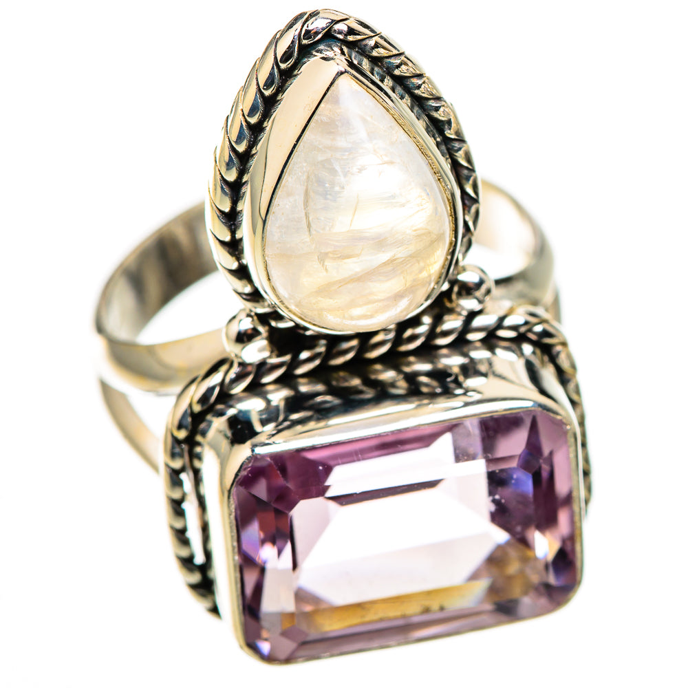 Amethyst Rings handcrafted by Anasilvercos - RING126084 - Photo 2