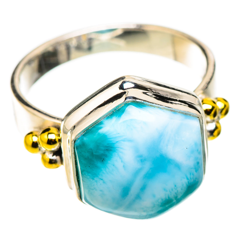 Larimar Rings handcrafted by Anasilvercos - RING126090 - Photo 2