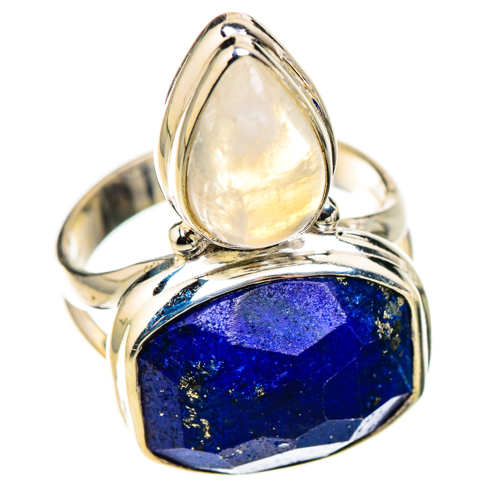 Lapis Lazuli Rings handcrafted by Anasilvercos - RING126092 - Photo 2