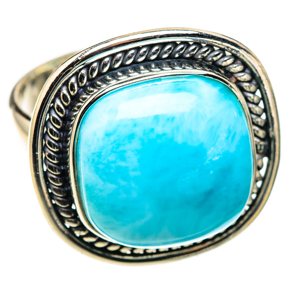 Larimar Rings handcrafted by Anasilvercos - RING126095 - Photo 2