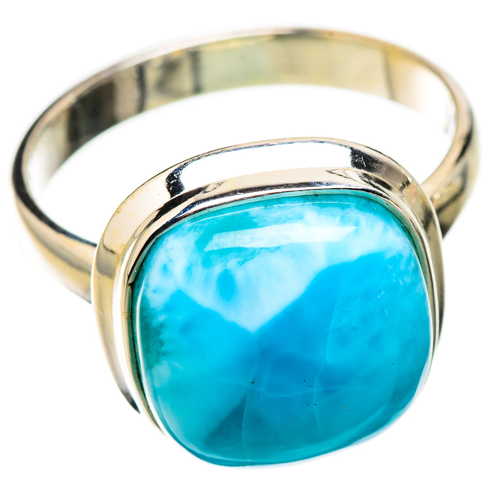 Larimar Rings handcrafted by Anasilvercos - RING126125 - Photo 2