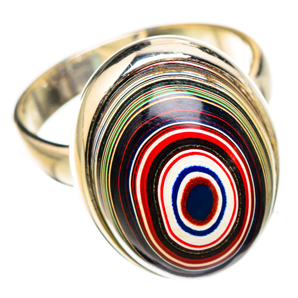 Fordite Rings handcrafted by Anasilvercos - RING126161 - Photo 2