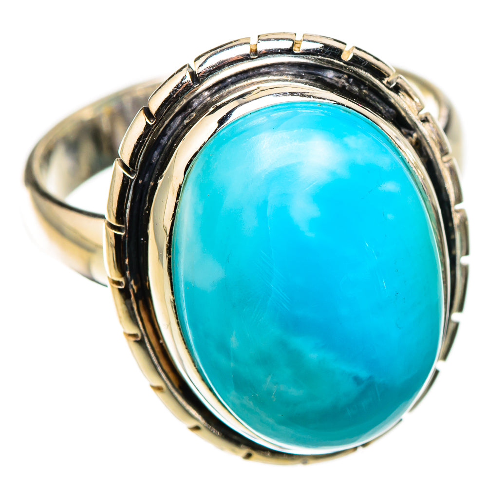 Larimar Rings handcrafted by Anasilvercos - RING126163 - Photo 2