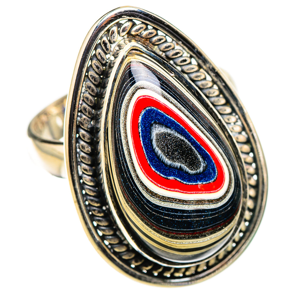 Fordite Rings handcrafted by Anasilvercos - RING126179 - Photo 2