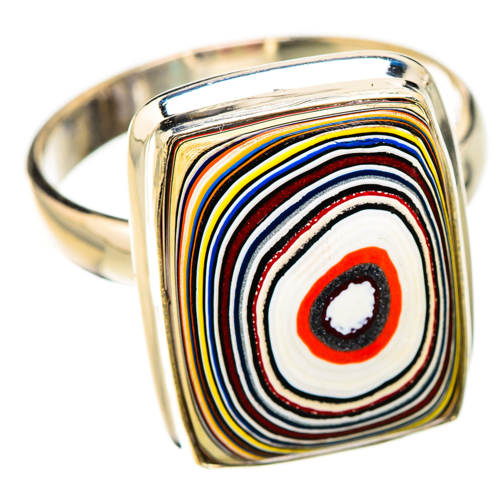 Fordite Rings handcrafted by Anasilvercos - RING126180 - Photo 2