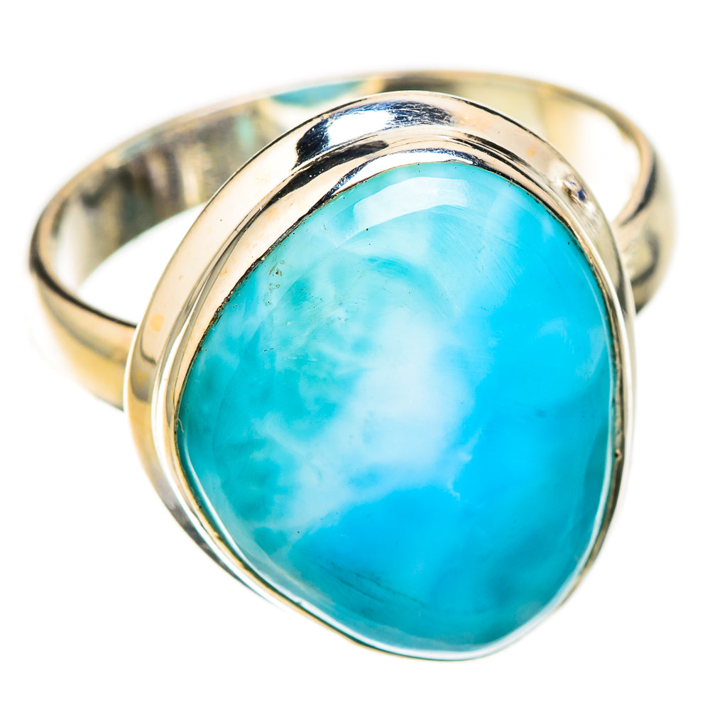Larimar Rings handcrafted by Anasilvercos - RING126181 - Photo 2