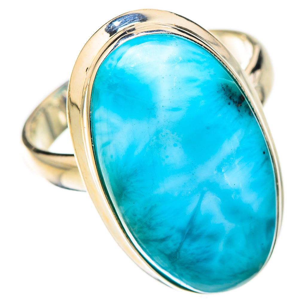 Larimar Rings handcrafted by Anasilvercos - RING126186 - Photo 2
