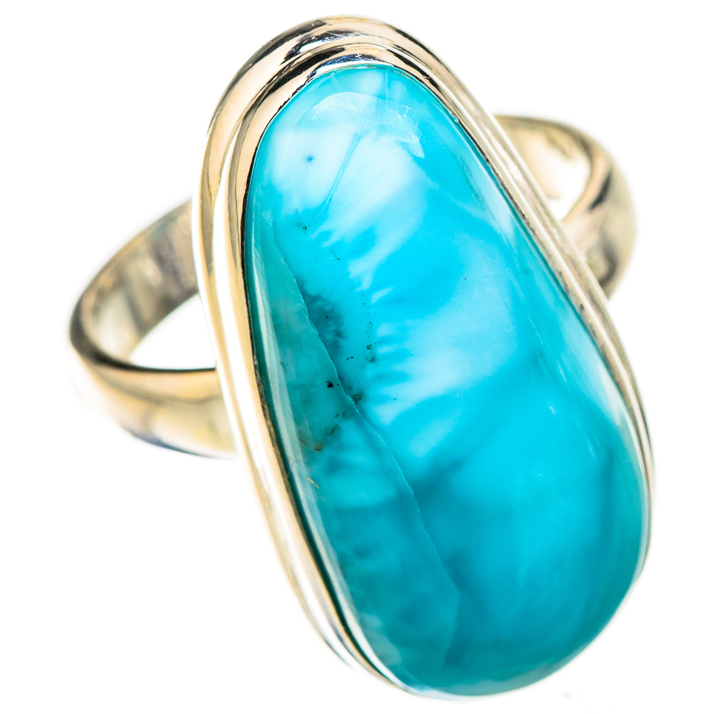 Larimar Rings handcrafted by Anasilvercos - RING126202 - Photo 2