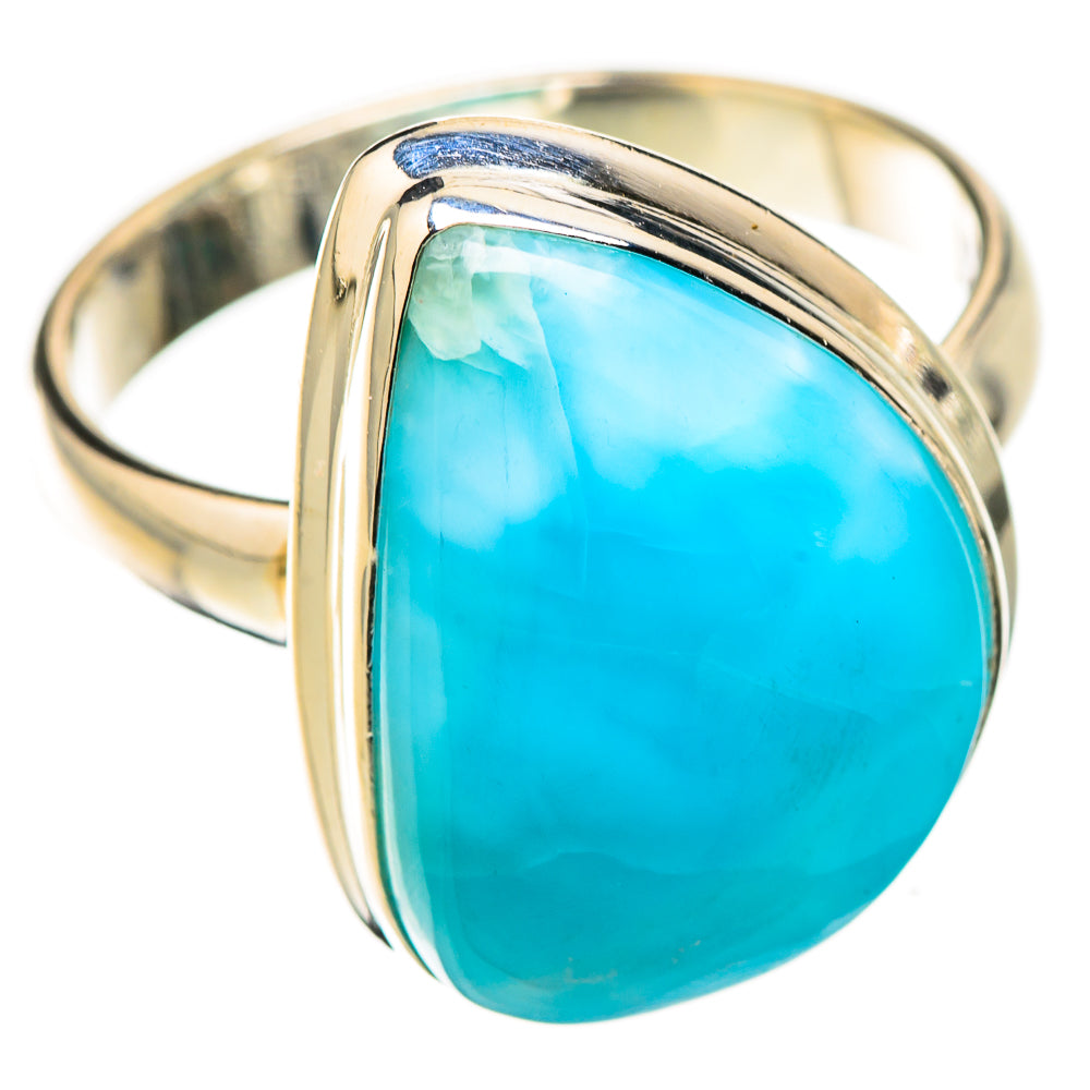 Larimar Rings handcrafted by Anasilvercos - RING126222 - Photo 2