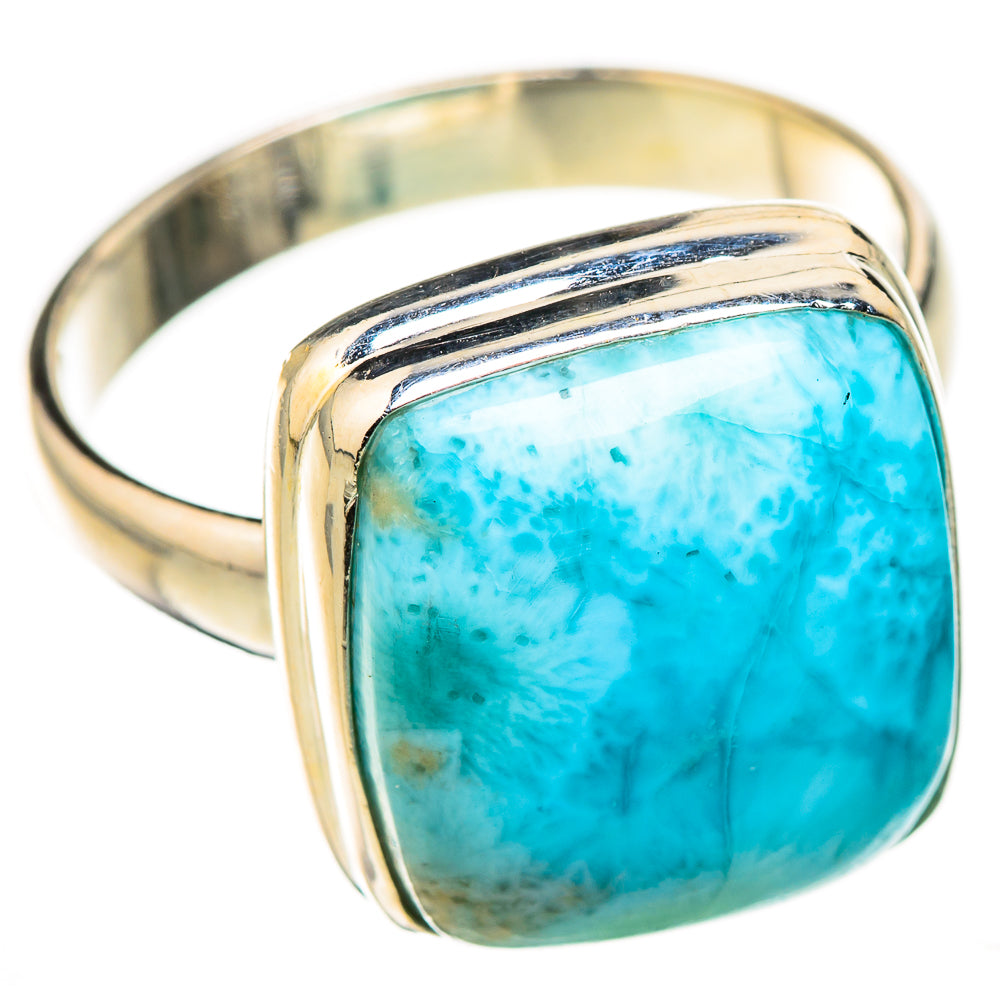 Larimar Rings handcrafted by Anasilvercos - RING126231 - Photo 2