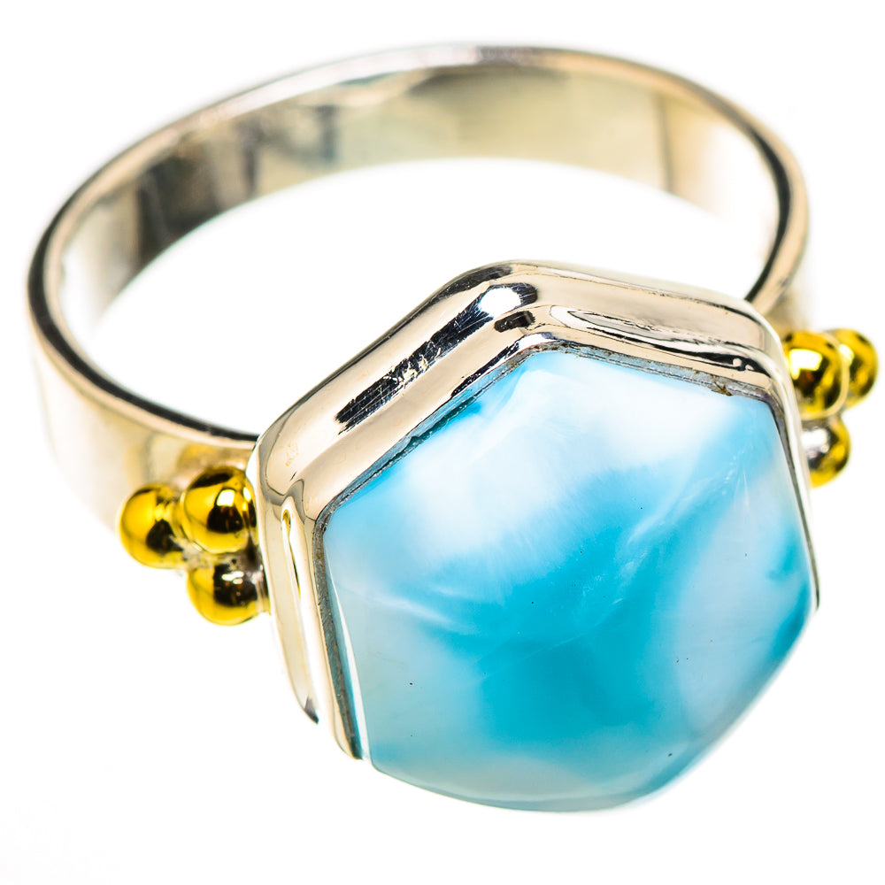 Larimar Rings handcrafted by Anasilvercos - RING126232 - Photo 2