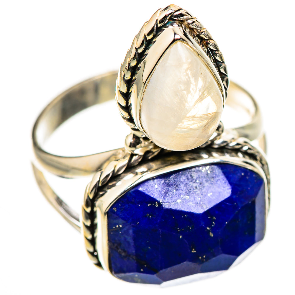 Lapis Lazuli Rings handcrafted by Anasilvercos - RING126324 - Photo 2