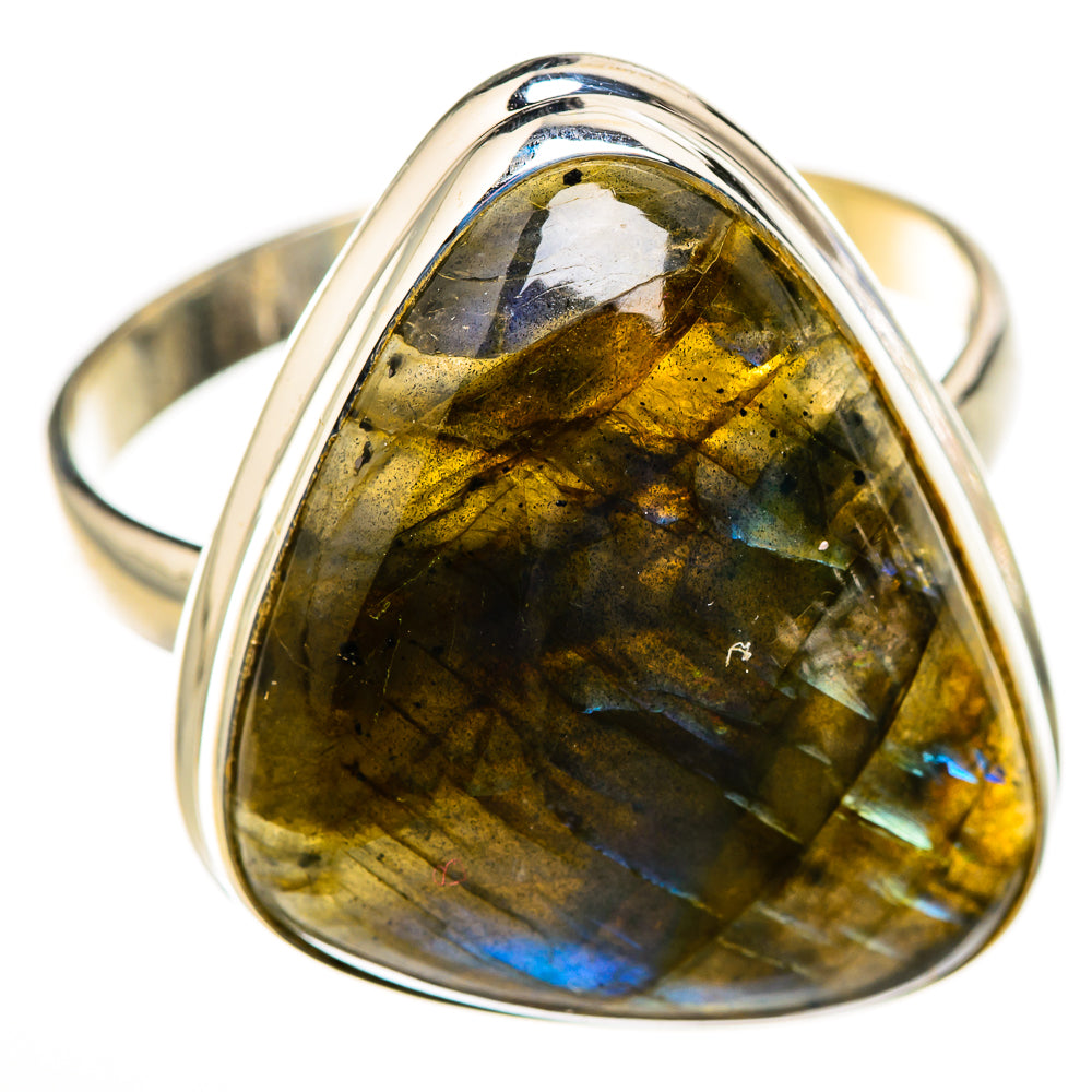 Labradorite Rings handcrafted by Anasilvercos - RING126325 - Photo 2
