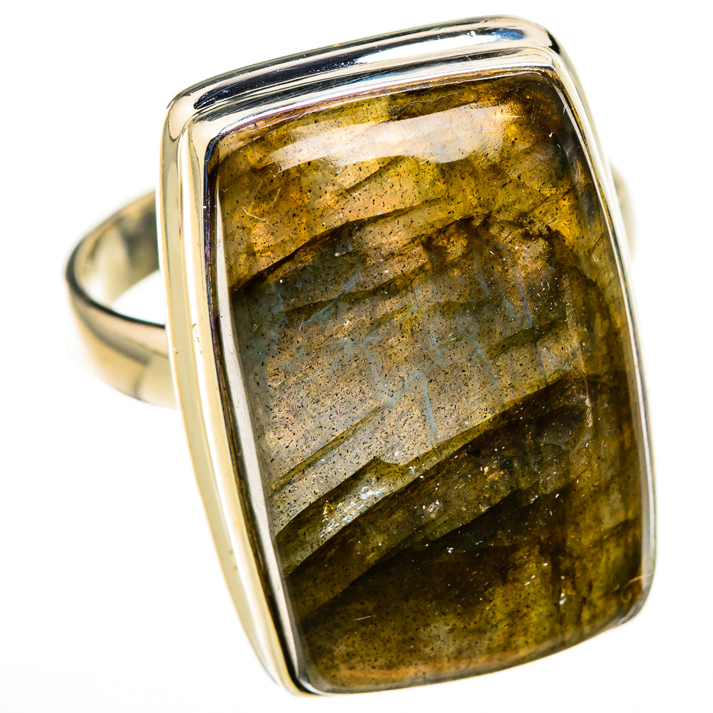 Labradorite Rings handcrafted by Anasilvercos - RING126340 - Photo 2