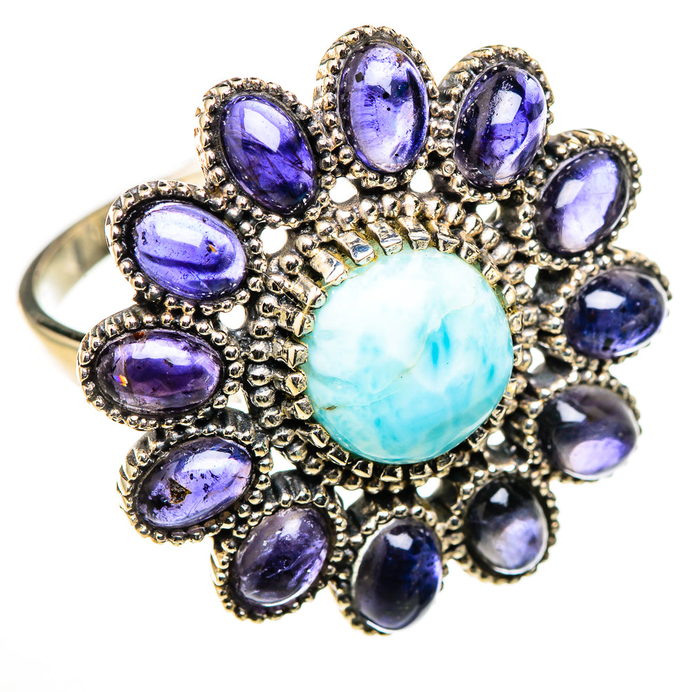 Larimar Rings handcrafted by Anasilvercos - RING126352 - Photo 2