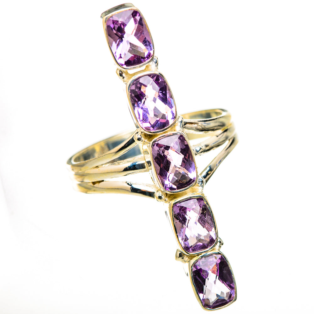 Amethyst Rings handcrafted by Anasilvercos - RING126360 - Photo 2